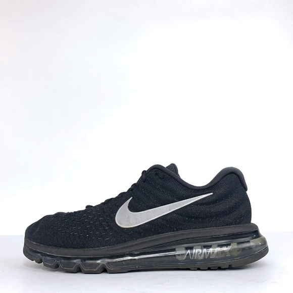 Nike | Air Max 2017 Black Athletic Shoes | 10.5 main image 7